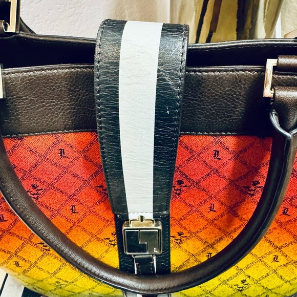 ๐๐๐ Vintage L.A.M.B. Rasta Handbag by Gwen Stefani - Picture 7 of 16